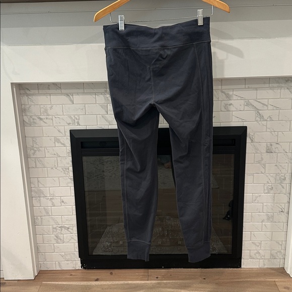 Athleta Charcoal grey Leggings pants with Drawstring - Picture 3 of 4